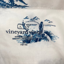 Load image into Gallery viewer, Boys Vineyard Vines, stretch cotton short sleeve shirt, light mark front hem, FUC, size 12-14,  