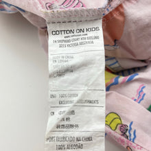 Load image into Gallery viewer, Girls Cotton On, lightweight cotton summer dress, no size, armpit to armpit: 30.5cm, FUC, size 5, L: 68cm