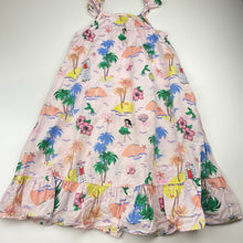 Load image into Gallery viewer, Girls Cotton On, lightweight cotton summer dress, no size, armpit to armpit: 30.5cm, FUC, size 5, L: 68cm