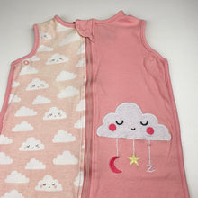 Load image into Gallery viewer, Girls Sprout, cotton travel sleeping bag, wash fade, FUC, size 00,  