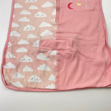 Load image into Gallery viewer, Girls Sprout, cotton travel sleeping bag, wash fade, FUC, size 00,  
