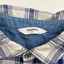 Load image into Gallery viewer, Boys Renoma, lightweight cotton short sleeve shirt, FUC, size 12,  