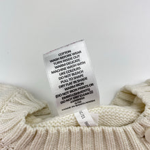 Load image into Gallery viewer, Girls Target, embroidered knitted cotton sweater / jumper, FUC, size 00,  