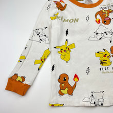 Load image into Gallery viewer, Unisex Nintendo, Pokemon ribbed long sleeve pyjama top, FUC, size 6,  
