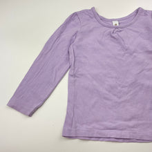 Load image into Gallery viewer, Girls Dymples, purple long sleeve tee / top, FUC, size 2,  