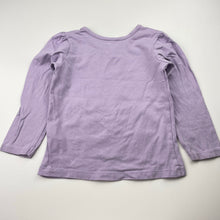 Load image into Gallery viewer, Girls Dymples, purple long sleeve tee / top, FUC, size 2,  