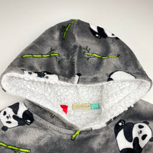 Load image into Gallery viewer, Unisex Lily &amp; Dan, thick fleece lined oversize hoodie sweater, GUC, size 3-5,  