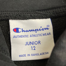 Load image into Gallery viewer, Unisex Champion, Authentic fleece lined hoodie sweater, small marks back left sleeve, FUC, size 12,  