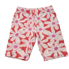 Load image into Gallery viewer, Girls Target, floral stretchy bike shorts, FUC, size 7,  