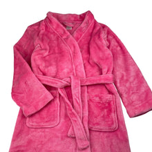 Load image into Gallery viewer, Girls Target, soft fleece dressing gown / bath robe, GUC, size 7,  