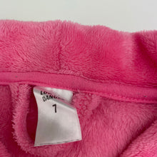 Load image into Gallery viewer, Girls Target, soft fleece dressing gown / bath robe, GUC, size 7,  
