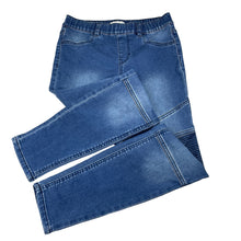 Load image into Gallery viewer, Girls Target, knit stretch denim leggings / jeggings, elasticated, Inside leg: 64cm, GUC, size 12,  