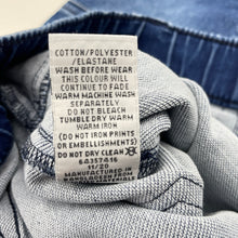 Load image into Gallery viewer, Girls Target, knit stretch denim leggings / jeggings, elasticated, Inside leg: 64cm, GUC, size 12,  