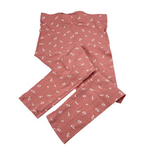 Load image into Gallery viewer, Girls H&amp;M, stretchy floral leggings, Inside leg: 43cm, GUC, size 7,  