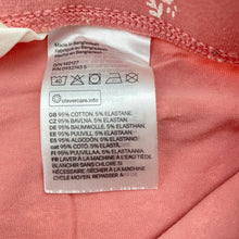 Load image into Gallery viewer, Girls H&amp;M, stretchy floral leggings, Inside leg: 43cm, GUC, size 7,  