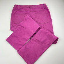 Load image into Gallery viewer, Girls Miss Understood, lightweight stretch denim pants, adjustable, Inside leg: 58cm, EUC, size 12,  