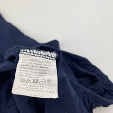 Load image into Gallery viewer, Unisex Idexe, navy lightweight cotton casual pants, Inside leg: 40cm, GUC, size 3-4,  