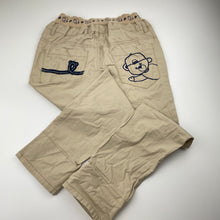 Load image into Gallery viewer, Boys Paw in Paw, stretch cotton pants, elasticated, Inside leg: 57cm, GUC, size 10,  
