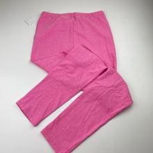 Load image into Gallery viewer, Girls GAP, pink marle &amp; silver glitter leggings, Inside leg: 64cm, NEW, size 12-13,  