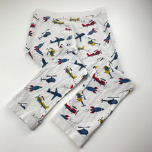 Load image into Gallery viewer, Boys M&amp;S, pyjama pants, elasticated, FUC, size 7,  