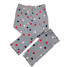 Load image into Gallery viewer, Girls Seed, striped stretchy leggings, Inside leg: 63cm, FUC, size 10,  