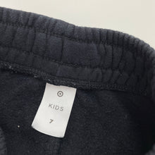 Load image into Gallery viewer, Unisex Target, black fleece lined track pants, Inside leg: 49cm, GUC, size 7,  