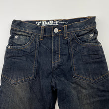 Load image into Gallery viewer, Boys Bull-It, covec lined motorcycle denim jeans, adjustable, Inside leg: 53.5cm, GUC, size 7-8,  