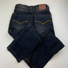 Load image into Gallery viewer, Boys Bull-It, covec lined motorcycle denim jeans, adjustable, Inside leg: 53.5cm, GUC, size 7-8,  