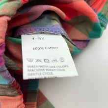 Load image into Gallery viewer, Girls lightweight, cropped cotton pants, elasticated, Inside leg: 30cm , EUC, size 4-5,  