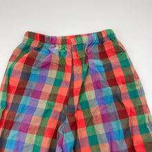 Load image into Gallery viewer, Girls lightweight, cropped cotton pants, elasticated, Inside leg: 30cm , EUC, size 4-5,  