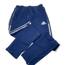 Load image into Gallery viewer, Unisex Adidas, PRIMEGREEN AEROREADY track pants, elasticated, Inside leg: 70cm, EUC, size 13-14,  