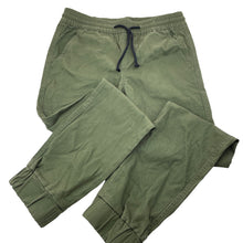 Load image into Gallery viewer, Boys Tilt, khaki stretch cotton pants, elasticated, Inside leg: 66cm, EUC, size 12,  
