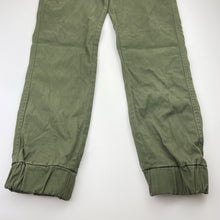 Load image into Gallery viewer, Boys Tilt, khaki stretch cotton pants, elasticated, Inside leg: 66cm, EUC, size 12,  