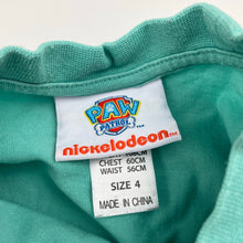 Load image into Gallery viewer, Unisex Nickelodeon, Paw Patrol cotton long sleeve top, FUC, size 4,  