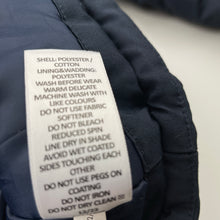 Load image into Gallery viewer, Boys Target, navy wadded jacket / coat, GUC, size 8,  