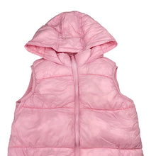 Load image into Gallery viewer, Girls Cotton On, hooded puffer vest / sleeveless jacket, GUC, size 9-10,  