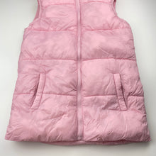 Load image into Gallery viewer, Girls Cotton On, hooded puffer vest / sleeveless jacket, GUC, size 9-10,  