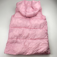 Load image into Gallery viewer, Girls Cotton On, hooded puffer vest / sleeveless jacket, GUC, size 9-10,  