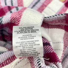 Load image into Gallery viewer, Girls Tilii, thick checked long sleeve shirt, GUC, size 12,  