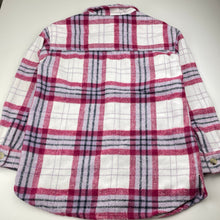 Load image into Gallery viewer, Girls Tilii, thick checked long sleeve shirt, GUC, size 12,  