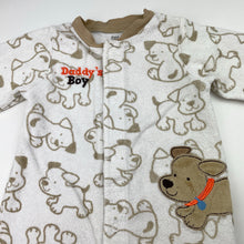 Load image into Gallery viewer, Boys Carters, terry coverall / romper, FUC, size 0,  