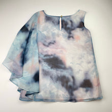 Load image into Gallery viewer, Girls GUM, lined lightweight party top, horses, GUC, size 7,  