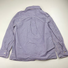 Load image into Gallery viewer, Boys Seed, checked lightweight cotton long sleeve shirt, FUC, size 5-6,  