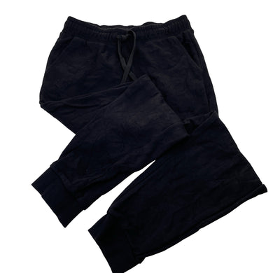 Unisex Target, black fleece lined track pants, Inside leg: 64cm, EUC, size 14,  
