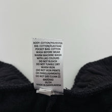 Load image into Gallery viewer, Unisex Target, black fleece lined track pants, Inside leg: 64cm, EUC, size 14,  