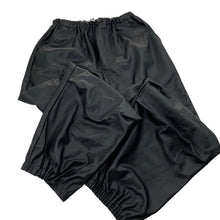 Load image into Gallery viewer, Girls Zara, PU Coated cropped faux leather pants, elaticated, Inside leg: 56cm, EUC, size 13-14,  