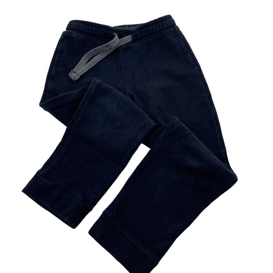 Boys Target, navy fleece lined track pants, Inside leg: 47cm, GUC, size 5,  