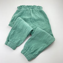 Load image into Gallery viewer, Girls Target, fleece lined track pants, Inside leg: 38cm, FUC, size 4,  