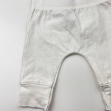Load image into Gallery viewer, Unisex Cotton On, white stretchy leggings / bottoms, EUC, size 0000,  