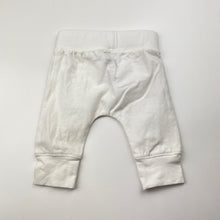 Load image into Gallery viewer, Unisex Cotton On, white stretchy leggings / bottoms, EUC, size 0000,  
